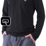 Tee-shirt manches longues noir Qaba'il