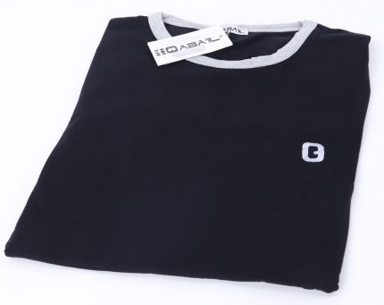 Tee-shirt manches longues noir Qaba'il