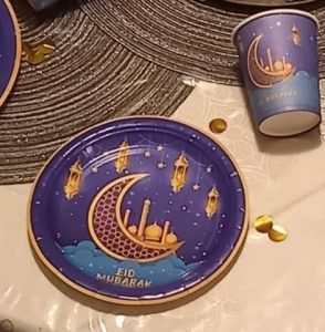 Vaisselle EID MUBARAK